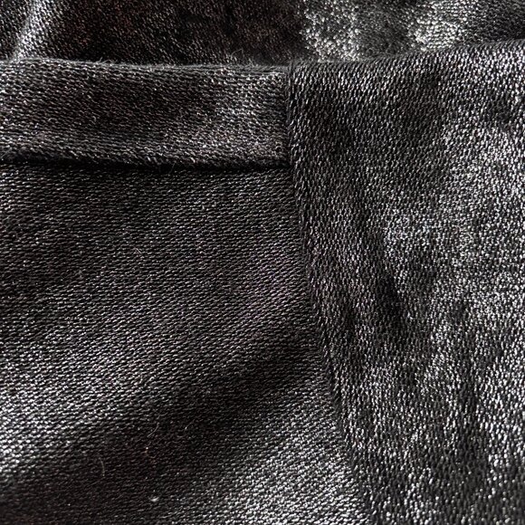 SzL Anthro Pilcro Shimmery Foil Hoodie - EUC - Picture 6 of 10